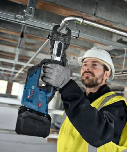 BOSCH aku preša GPT 18V-19 + M15/M22/M28 + L-BOXX