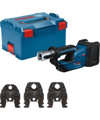 BOSCH aku preša GPT 18V-19 + M15/M22/M28 + L-BOXX