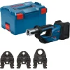 BOSCH aku preša GPT 18V-19 + U16/U20/U25 + L-BOXX