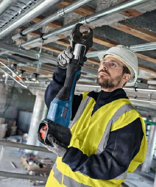 BOSCH aku preša GPT 18V-32 + M15/M22/M28 + XL-BOXX