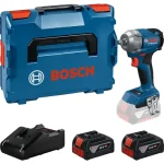 BOSCH aku udarni stezač GDS 18V-350 2xAku 18V 4,0Ah + L-BOXX