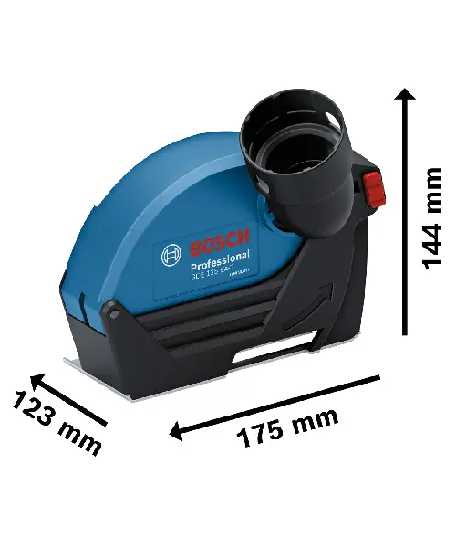 BOSCH usisni štitnik GDE 125 EA-T