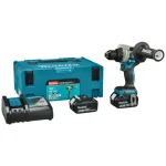 MAKITA aku bušilica DDF492RTJ 2xAku 18V 5,0Ah + Makpac