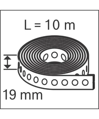 BOSCH PRO perforiana traka FMS-19, 10 m x 19 mm