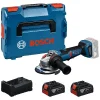 BOSCH aku kutna brusilica GWS18V-11PS 125mm 2xAku 18V 5,0Ah + L-BOXX