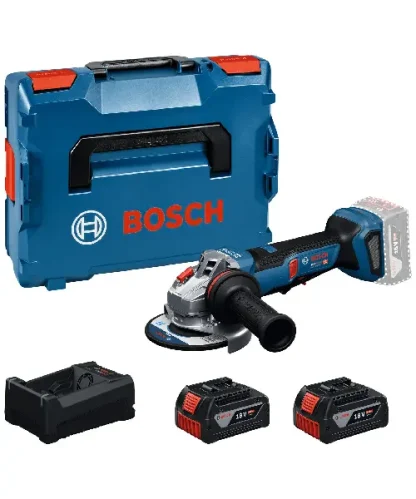 BOSCH aku kutna brusilica GWS18V-11PS 125mm 2xAku 18V 5,0Ah + L-BOXX