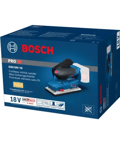BOSCH aku oscilirajuća brusilica GSS18V-18