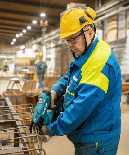 MAKITA aku alat za vezanje armature TR001GZ + Makpac