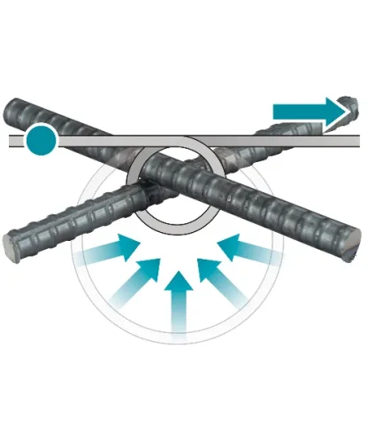 MAKITA aku alat za vezanje armature TR001GZ + Makpac