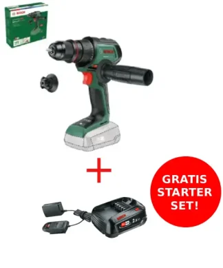 BOSCH aku bušilica-izvijač AdvancedDrill 18V-80 QuickSnap + gratis starter set
