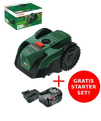 BOSCH robotska kosilica VISIMOW18V-100 + gratis starter set (2)