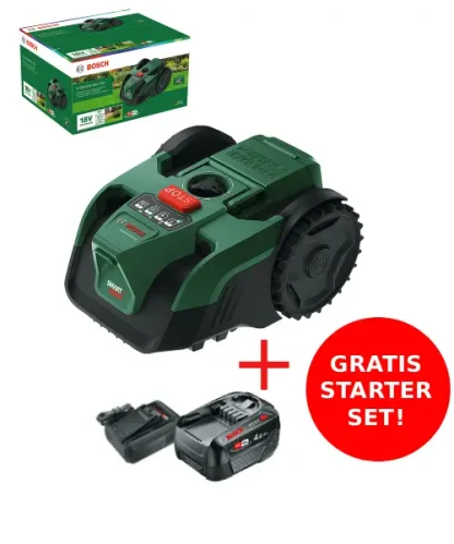 BOSCH robotska kosilica VISIMOW18V-100 + gratis starter set (2)