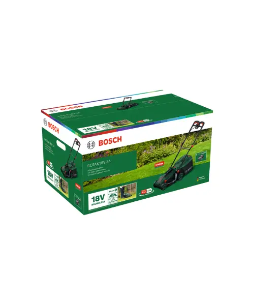 BOSCH aku kosilica ROTAK18V-34 1xAku 18V 4,0Ah (1)