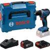 BOSCH aku bušilica-izvijač GSR 18V-52 1xAku 18V 2,0Ah 1xAku 18V 4,0Ah + L-BOXX