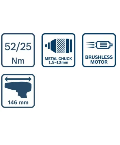 BOSCH aku bušilica-izvijač GSR 18V-52 (5)