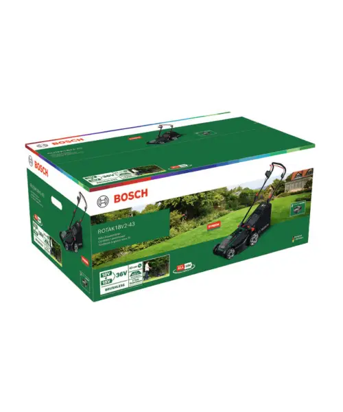 BOSCH aku kosilica ROTAK18V2-43 2xAku 18V 4,0Ah (1)