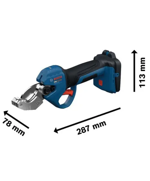BOSCH aku škare za cijevi GPC18V-32P (7)