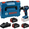 BOSCH aku udarna bušilica-izvijač GSB18V-52 3xAku 18V 5,0Ah + L-BOXX