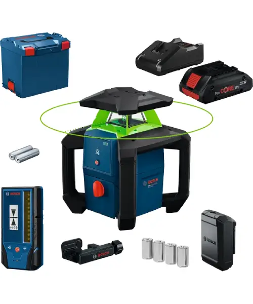 BOSCH građevinski laser GRL18V-3-31G 1xAku 18V ProCORE 4,0Ah + L-BOXX