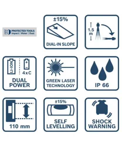BOSCH građevinski laser GRL18V-3-31G + L-BOXX (7)