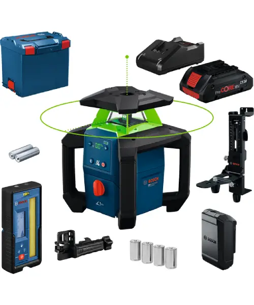 BOSCH građevinski laser GRL18V-4-34CVG + WM 5 + L-BOXX