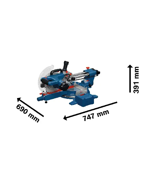 BOSCH potezno-nagibna pila GCM305-216S (7)