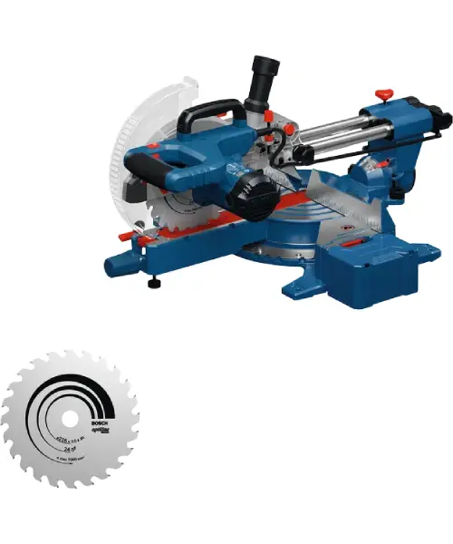BOSCH potezno-nagibna pila GCM305-216S