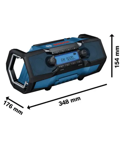 BOSCH aku bluetooth radio GPB18V-3 C (3)