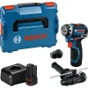 BOSCH aku bušilica-izvijač GSR 12V-32 FC + 2 nastavka 2xAku 12V 2,0Ah + L-BOXX