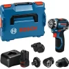 BOSCH aku bušilica-izvijač GSR 12V-32 FC + 4 nastavka 2xAku 12V 2,0Ah + L-BOXX BOSCH aku bušilica-izvijač GSR 12V-32 FC + 4 nastavka 2xAku 12V 2,0Ah+ L-BOXX