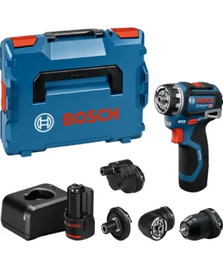 BOSCH aku bušilica-izvijač GSR 12V-32 FC + 4 nastavka 2xAku 12V 2,0Ah+ L-BOXX