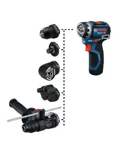 BOSCH aku bušilica-izvijač GSR 12V-35 FC + 5 nastavka + L-BOXX (3)