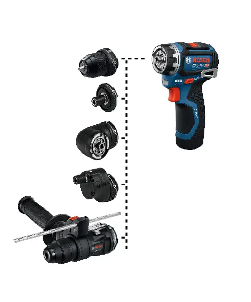 BOSCH aku bušilica-izvijač GSR 12V-35 FC + 5 nastavka + L-BOXX (3)