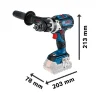 BOSCH aku udarna bušilica-izvijač GSB 18V-110 C 2xAku 18V 5,0Ah + komplet bitova +L-BOXX (2)