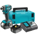 MAKITA aku udarni odvijač DTD173RTJ 2x 18V 5,0Ah + Makpac