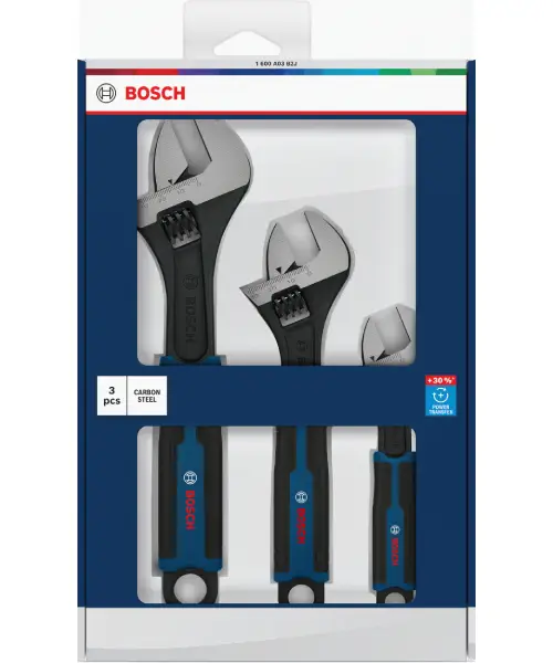 BOSCH 3-dijelni set podešavajućih ključeva sa obloženom ručkom (3)