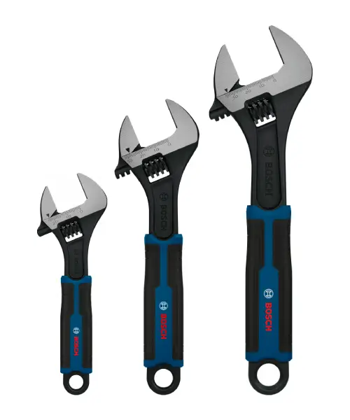 BOSCH 3-dijelni set podešavajućih ključeva sa obloženom ručkom