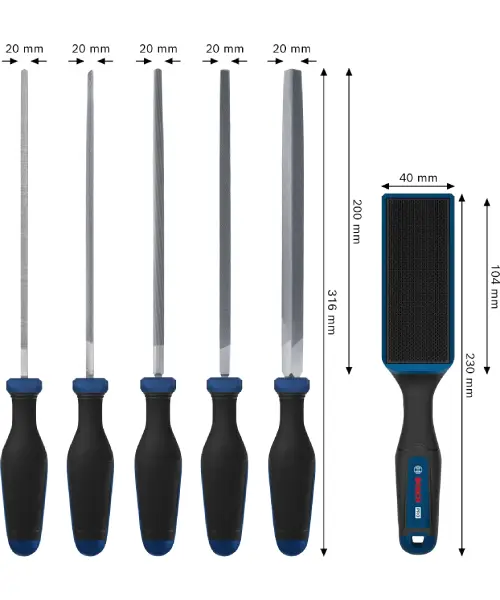 BOSCH 6-dijelni set turpija za metal (1)