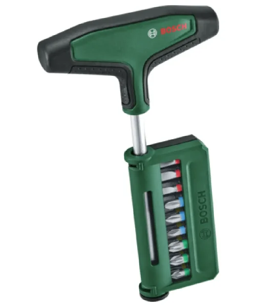 BOSCH 19-dijelni set bitova s T-ručkom (1)