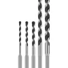 BOSCH 5-dijelni set svrdla za beton PRO HEX-5 4/5/6/8/10 mm BOSCH 5-dijelni set svrdla za beton PRO HEX-5 4_5_6_8_10 mm