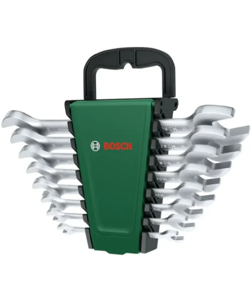 BOSCH 8-dijelni set viljuškastih ključeva 6–22 mm