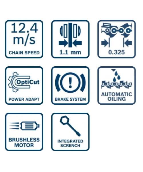 BOSCH aku lančana pila GKE18V-30 (7)
