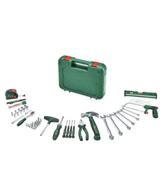 BOSCH 64-dijelni set ručnog alata s kovčegom