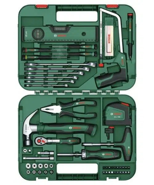 BOSCH 64-dijelni set ručnog alata s kovčegom