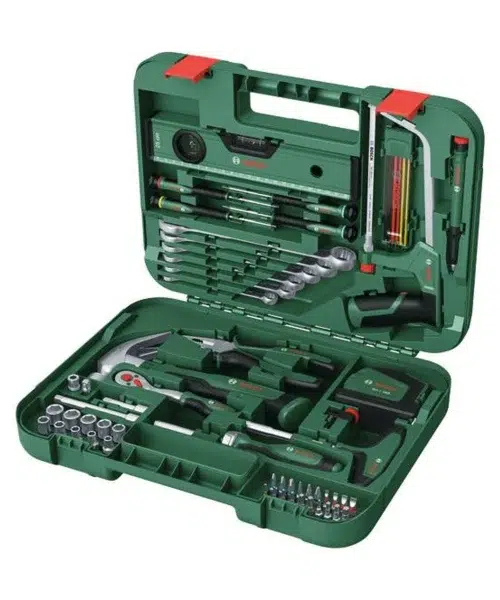 BOSCH 64-dijelni set ručnog alata s kovčegom
