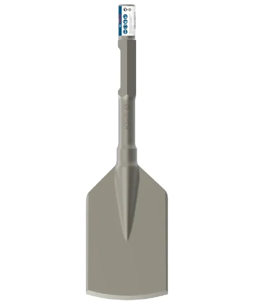 Asfaltno dlijeto BOSCH HEX 30 125 x 450 mm za teške radove na asfaltu.