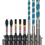 BOSCH PRO 8-dijelni set impact bitova i svrdla Pick & Click HEX-9 Multi Construction