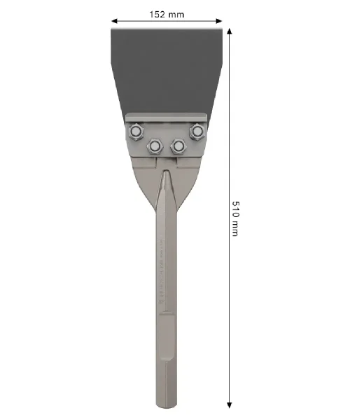 BOSCH PRO HEX 28 strugač za pod 510 x 152 mm