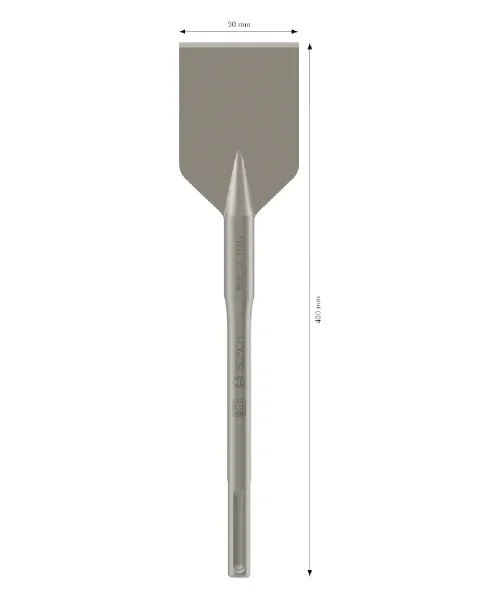Bosch SDS-max asfaltni dlijeto 90 x 400 mm, metalni alat za uklanjanje asfalta.