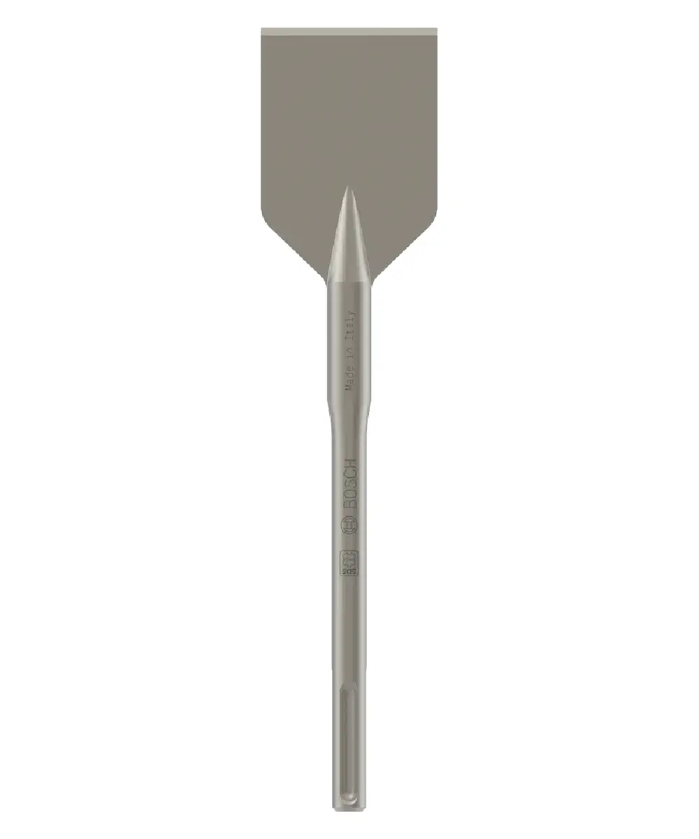 BOSCH SDS-max dlijeto za asfalt 90 x 400 mm BOSCH SDS-max dlijeto za asfalt, 90 x 400 mm, metalni alat za bušenje i razbijanje asfalta.